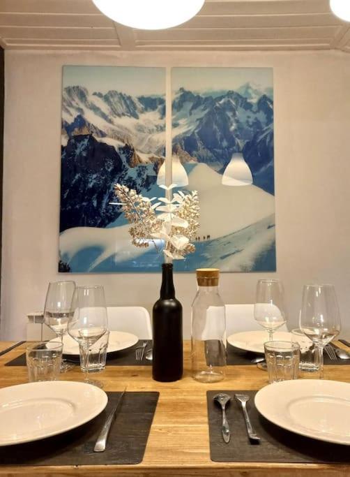 Bel Appartement Familial Et Cosy Saint-Gervais-les-Bains Exteriör bild